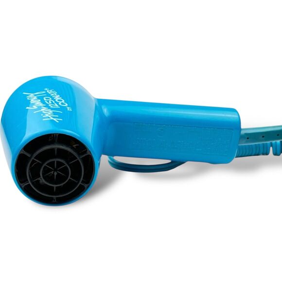 Vintage Conair 80s High Energy 1250 Retro Turquoise Hair Dryer Blow Dryer WORKS! - Picture 3 of 7